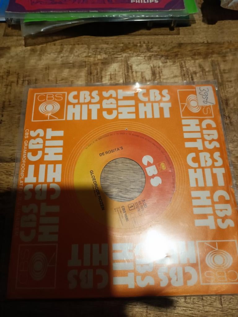 De Rosita's - gloedrode rozen, Ophalen of Verzenden, Zo goed als nieuw, Overige formaten, Levenslied of Smartlap