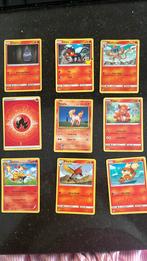 Set van 9 random kaarten, FIRE, Ophalen, Gebruikt, Meerdere kaarten