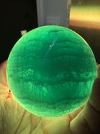 Fluoriet bol, Verzamelen, Mineralen en Fossielen, Ophalen of Verzenden