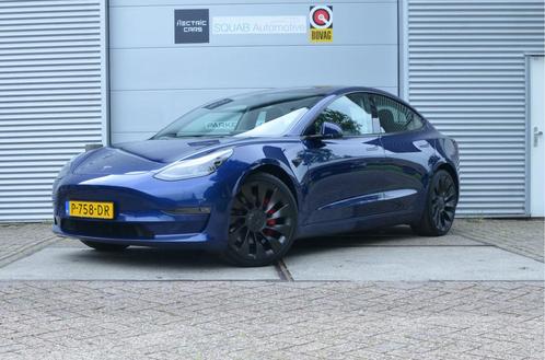 Tesla Model 3 Performance AWD 75 kWh AutoPilot, Warmtepomp,, Auto's, Tesla, Bedrijf, Te koop, Model 3, 4x4, ABS, Achteruitrijcamera