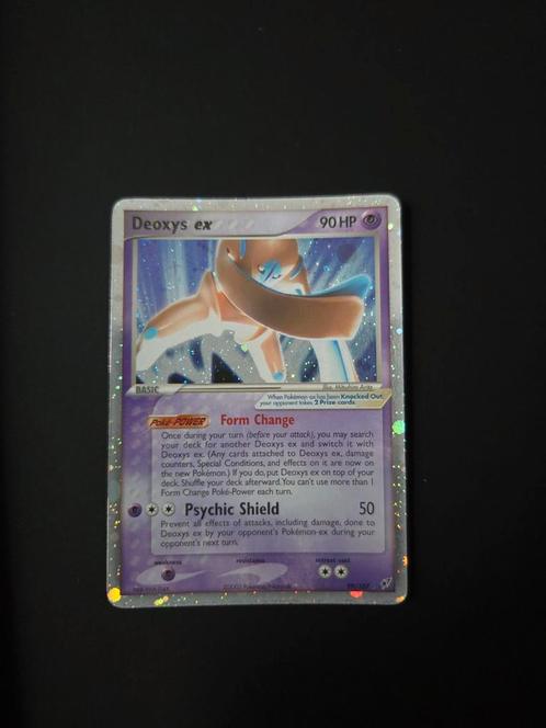 Deoxys ex 99/107 Pokemon Ex Emerald, Hobby en Vrije tijd, Verzamelkaartspellen | Pokémon, Zo goed als nieuw, Booster, Foil, Ophalen