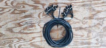 Multicore 8-Channel XLR Snake Cable 20m beschikbaar voor biedingen