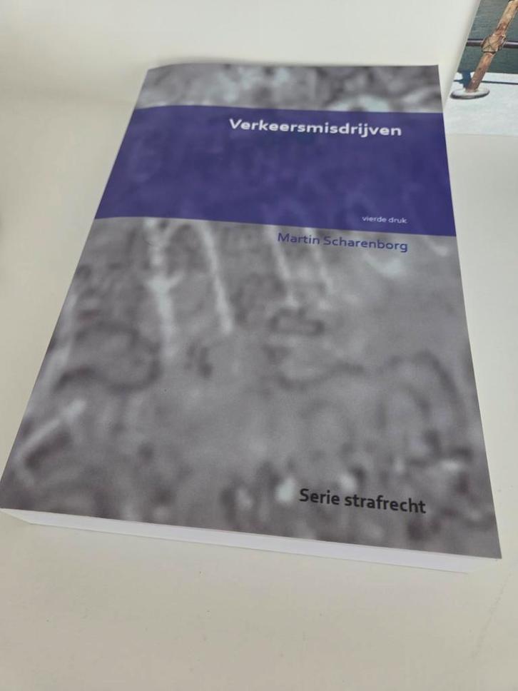 Verkeersmisdrijven - Martin Scharenborg, Boeken, Politiek en Maatschappij, Zo goed als nieuw, Juridisch en Recht, Nederland, Ophalen of Verzenden