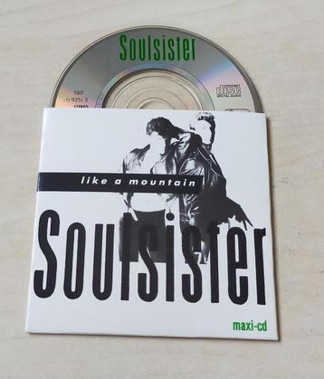 Soulsister - Like A Mountain 3" CD Single 1989 3trk beschikbaar voor biedingen
