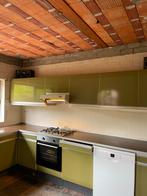 Originele Bruynzeel retro keuken groen, Huis en Inrichting, Keuken | Complete keukens, Groen, Gebruikt, Enkelwandige keuken, Ophalen