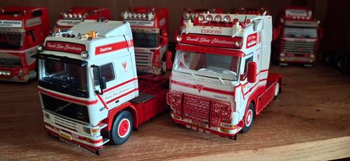 TEKNO Volvo F16 & FH16 Henrik Skov Christensen, Hobby en Vrije tijd, Modelauto's | 1:50, Zo goed als nieuw, Bus of Vrachtwagen