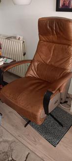 Humberto Tan Prominent Relaxstoel - Verstelbaar, Gebruikt, Leer, 75 tot 100 cm, Ophalen of Verzenden