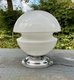 Mazegga Murano Carlo Nason lamp met ingesnoerde kap vintage, Antiek en Kunst, Ophalen of Verzenden
