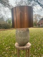 2x Schemerlampvoet Aardewerk - Greche Metal, Ophalen of Verzenden, Gebruikt, Metaal, Minder dan 100 cm