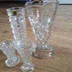 4 oude vazen., Ophalen, Gebruikt, Overige kleuren, Glas