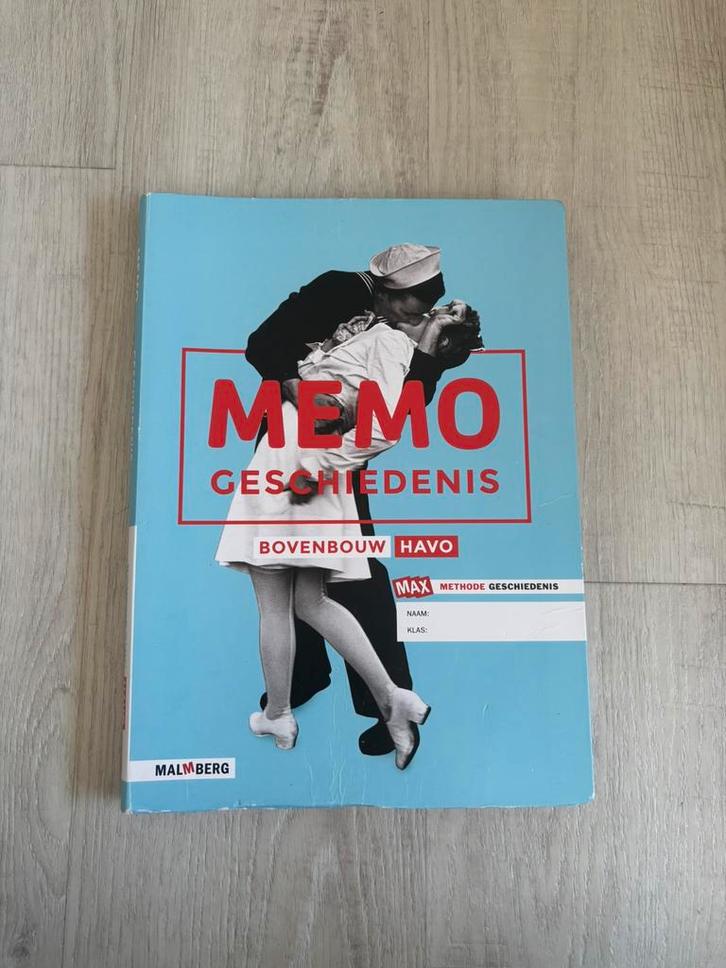2 boeken MEMO geschiedenis HAVO 4/5, Boeken, Schoolboeken, Zo goed als nieuw, Geschiedenis, HAVO, Ophalen of Verzenden