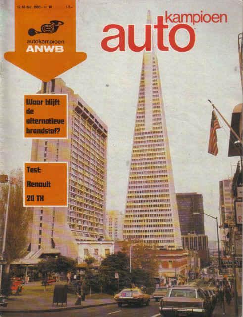 Autokampioen 50 1980 : Talbot Matra Murena - Subaru Leone, Boeken, Auto's | Folders en Tijdschriften, Gelezen, Algemeen, Ophalen of Verzenden