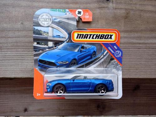 Ford Mustang Convertible '18 Matchbox, Hobby en Vrije tijd, Modelauto's | Overige schalen, Nieuw, Auto, Ophalen