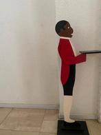 houten bijzettafel, Minder dan 55 cm, Gebruikt, Rond, Hout