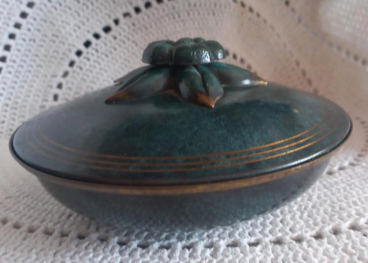Pal-Bell Israël Art Deco Schaal met Deksel, Antiek en Kunst, Antiek | Schalen, Ophalen of Verzenden
