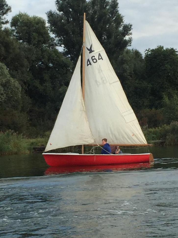 Stern zeilboot, Watersport en Boten, Zeilen en Zeiltoebehoren, Zo goed als nieuw, Minder dan 15 m², Ophalen of Verzenden