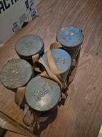 5 Gasmaskers WOII in Bus, Ophalen of Verzenden, Landmacht, Duitsland