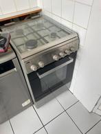 Etna RVS gasfornuis met oven 50cm breed Bezorgingn mogelijk, Witgoed en Apparatuur, Fornuizen, Gas, Vrijstaand, Hete lucht, 4 kookzones