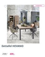 Hevano Salon- & Eettafel - Moose Kleur, Huis en Inrichting, Tafels | Eettafels, Ophalen, 100 tot 150 cm, Eikenhout, 50 tot 100 cm