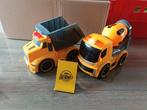 Speelgoed Vrachtwagens - Kiepwagen & Betonmolen Mega Blocks, F, T, Ophalen of Verzenden, Zo goed als nieuw
