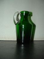 Groen vaasje kannetje glas Bristol green glass 19e eeuw, Antiek en Kunst, Antiek | Glas en Kristal, Ophalen of Verzenden