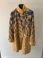 Unieke designer jas van Nicky Vankets Belgische ontwerper, Blauw, Ophalen of Verzenden, Zo goed als nieuw, Maat 34 (XS) of kleiner