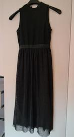 Kerstjurk zwart glitter!/sterretjes zwart maat 146-152, Ophalen, Zo goed als nieuw, Meisje, Jurk of Rok