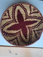 Ronde rietenmand, Ophalen of Verzenden, Zo goed als nieuw, Rond, Riet