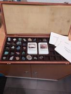 Kist met diverse mineralen, Verzamelen, Mineralen en Fossielen, Ophalen, Mineraal