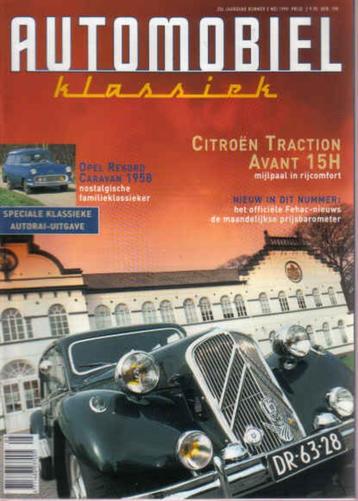 Automobiel 5 1999 : DKW 1000SP - Audi TT - Citroen Traction beschikbaar voor biedingen