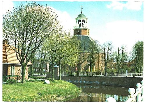 909658 st Annaparochie Friesland Ned Herv Kerk . Geen zegel, Verzamelen, Ansichtkaarten | Nederland, Friesland, Ophalen of Verzenden