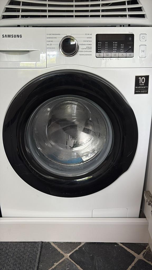 Samsung Wasmachine 8kg WW80TA049AE/EN, Witgoed en Apparatuur, Wasmachines, Gebruikt, Voorlader, 8 tot 10 kg, 85 tot 90 cm, 1200 tot 1600 toeren