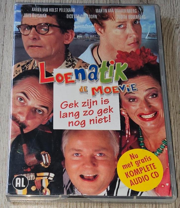 Loenatik de Moevie DVD + CD, Cd's en Dvd's, Dvd's | Komedie, Gebruikt, Overige genres, Alle leeftijden, Ophalen of Verzenden