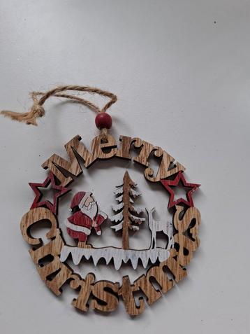 Houten kersthanger voor in de kerstboom beschikbaar voor biedingen
