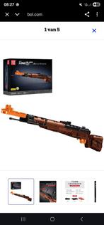 King Block Mauser 98K Sniper Rifle Lego Compatibel, Ophalen of Verzenden, Zo goed als nieuw, Complete set, Lego