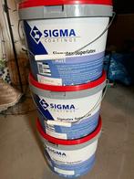 Sigma Sigmatex Ral 9010!! Nieuw!!!, Doe-het-zelf en Verbouw, Verf, Beits en Lak, Wit, Nieuw, Ophalen of Verzenden, Verf