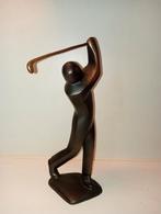 Bronzen Beeld Sculptuur - Golver Afslaand - Jutta Römhild, Antiek en Kunst, Kunst | Beelden en Houtsnijwerken, Ophalen of Verzenden