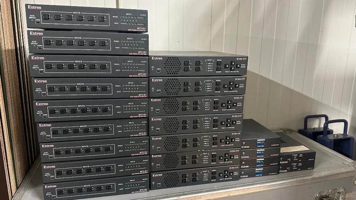 Extron MPS601, 9 stuks, Audio, Tv en Foto, Professionele Audio-, Tv- en Video-apparatuur, Gebruikt, Audio, Ophalen of Verzenden