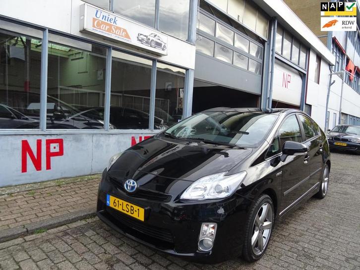Toyota Prius 1.8 Dynamic | leren bekleding | stoelverwarming, Auto's, Toyota, Bedrijf, Te koop, Prius, ABS, Achteruitrijcamera