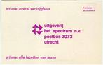 Het spectrum, Boeken, Ophalen of Verzenden, Zo goed als nieuw, Folder