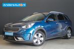 Kia Niro 1.6 GDi Hybrid DynamicLine |recent onderhoud|camera, Gebruikt, Zwart, Blauw, Leder en Stof