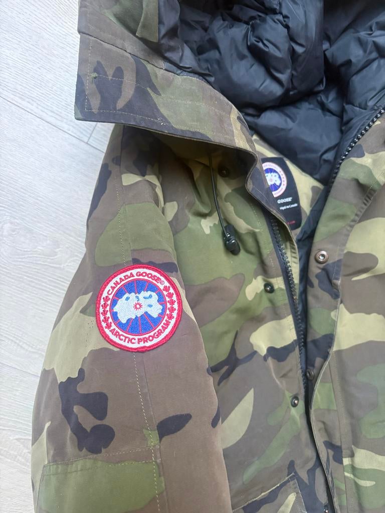 Canada Goose Jas - Camouflage (Rits defect), Kleding | Heren, Jassen | Winter, Ophalen, Canada Goose, Overige maten, Gedragen