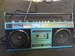 Old School Grundig RR 345 transistorradio blauw retro 80’s, Audio, Tv en Foto, Radio's, Ophalen, Gebruikt, Radio