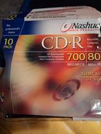 Nashua CD-R 700MB - 9 Stuks Nieuw, Ophalen, Op spindel, Nashua, Cd