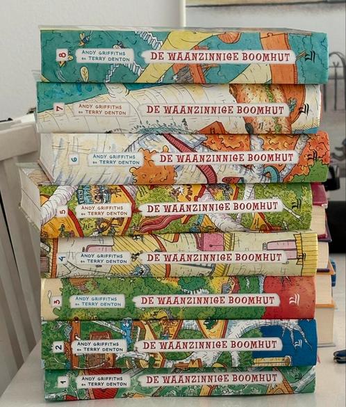 Terry Denton - De waanzinnige boomhut van 104 verdiepingen, Boeken, Kinderboeken | Jeugd | onder 10 jaar, Zo goed als nieuw, Ophalen of Verzenden