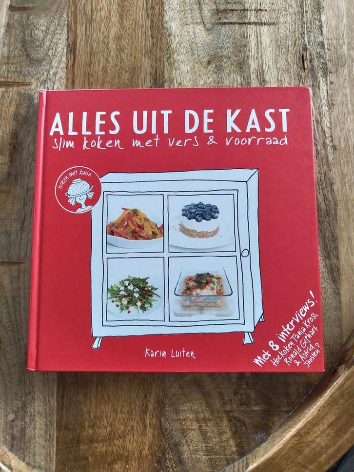 Karin Luiten - Alles uit de kast, Boeken, Kookboeken, Zo goed als nieuw, Ophalen of Verzenden