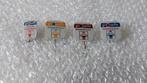 4 verschillende speldjes grozette poederkaas, Ophalen of Verzenden, Zo goed als nieuw, Overige onderwerpen