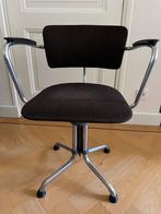 Originele jaren ‘30 Gispen 354 bureaustoel bruin, Huis en Inrichting, Bureaustoelen, Ophalen, Zo goed als nieuw, Bruin, Bureaustoel