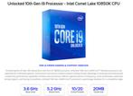 Intel Core i9 10850K   10 Core  5,2 GHz Boost!!!, Computers en Software, Processors, Ophalen, Intel Core i9, LGA 1200, Zo goed als nieuw