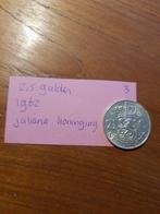rijksdaalder 2,5 gulden zilver 1962 juliana, Zilver, 2½ gulden, Ophalen, Vóór koninkrijk